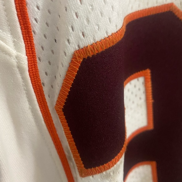 Brett Warren Virginia Tech Jersey Gameworn - Picture 3 of 4